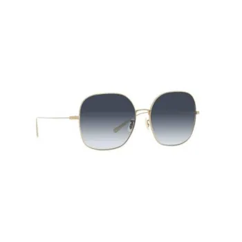 Oliver Peoples Alloy Square Sunglasses Women's Gold