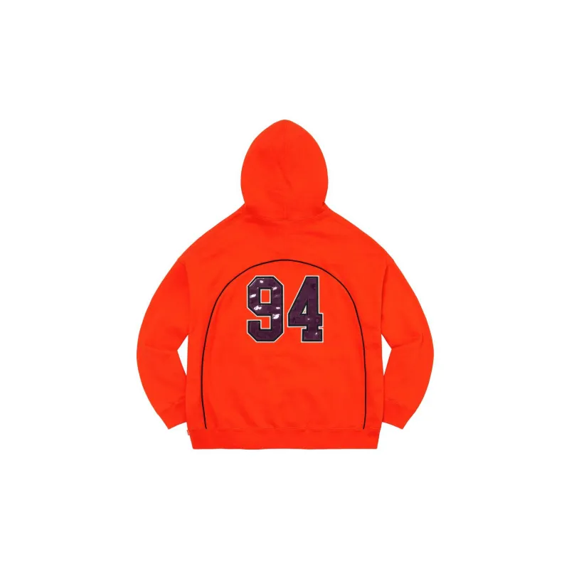 Supreme Boxy Piping Arc Hooded Sweatshirt-3