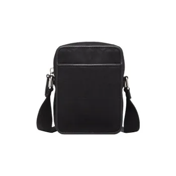 Valentino Nylon Shoulder Bag, Crossbody Bag Small Size Men's Black