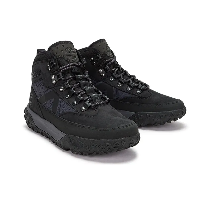 Timberland Greenstride Motion 6 Waterproof Mid Hikers 'Black Grey'-3