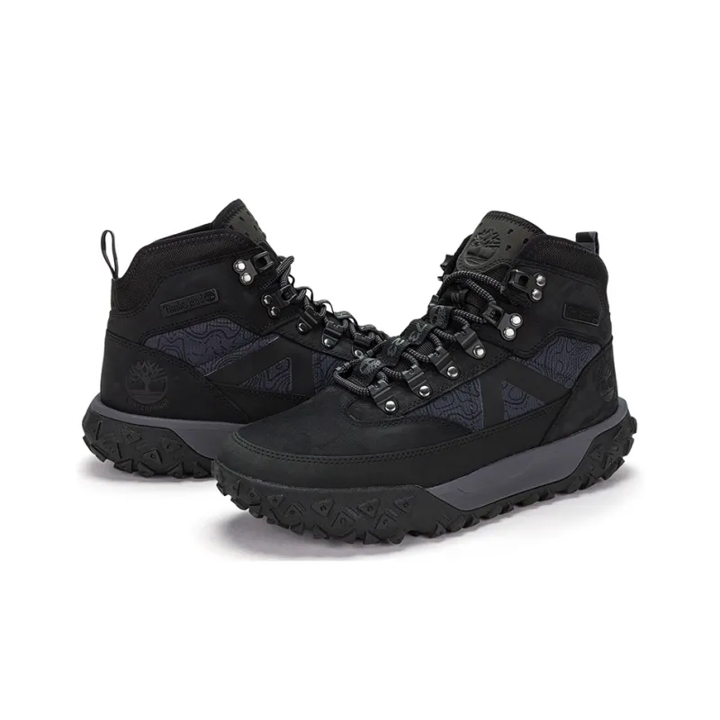 Timberland Greenstride Motion 6 Waterproof Mid Hikers 'Black Grey'-4