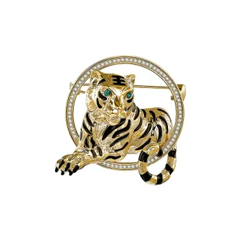 HMZ Brooches Women's Gold