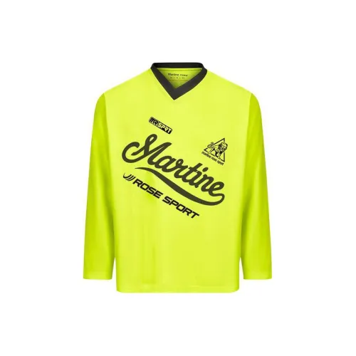 Martine Rose T-Shirts Men Neon Yellow