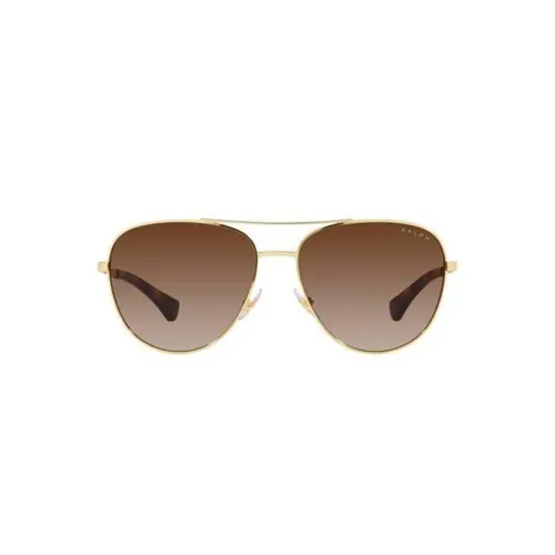 Polo Ralph Lauren Alloy Aviator Sunglasses Women's Brown