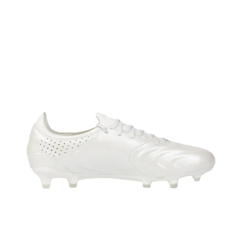 KELME Holy Grail Series FG Firm Ground Slip Resistant, Abrasion Resistant, Breathable Soccer Shoes Men's White-1