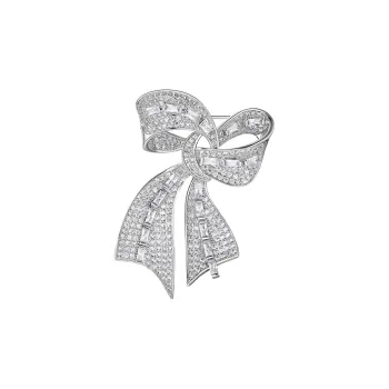 HMZ Brooches Women's Silver