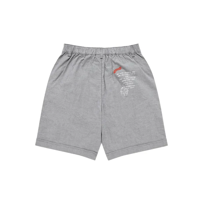 FILA FUSION BASEBALL Series Casual Shorts Men's Black-1