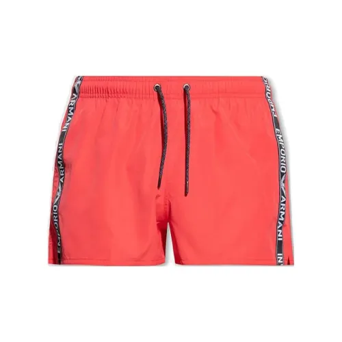 EMPORIO ARMANI Casual Shorts Men Red