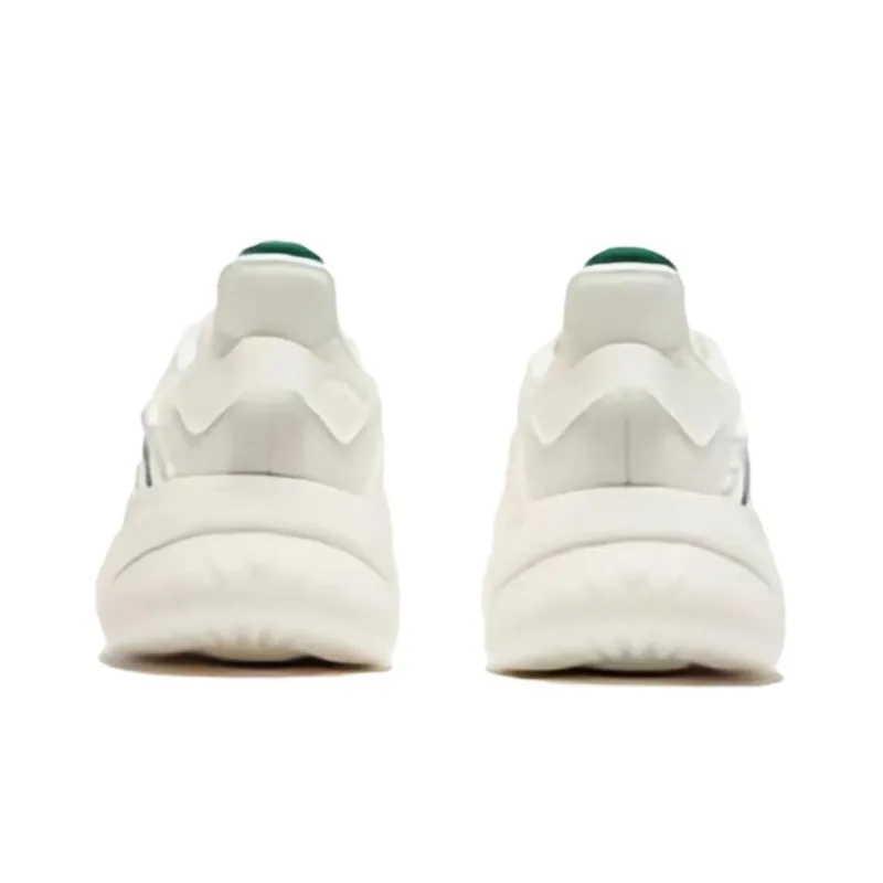 361° Cushioning Abrasion Resistant Breathable Low Top Running Shoes Women's White Green-2