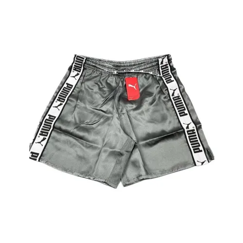 PUMA Casual Shorts Men Silver Gray