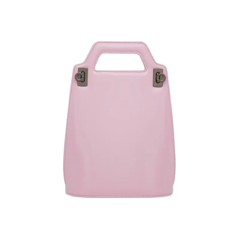 FERRAGAMO Calfskin One Shoulder Handbags Mini Women's Pink-2