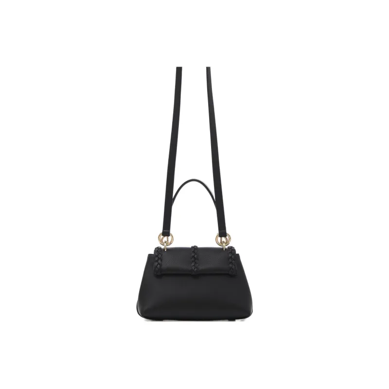Chloe Grained Calfskin Crossbody Bag Shoulder Bag Mini Women's Black-2