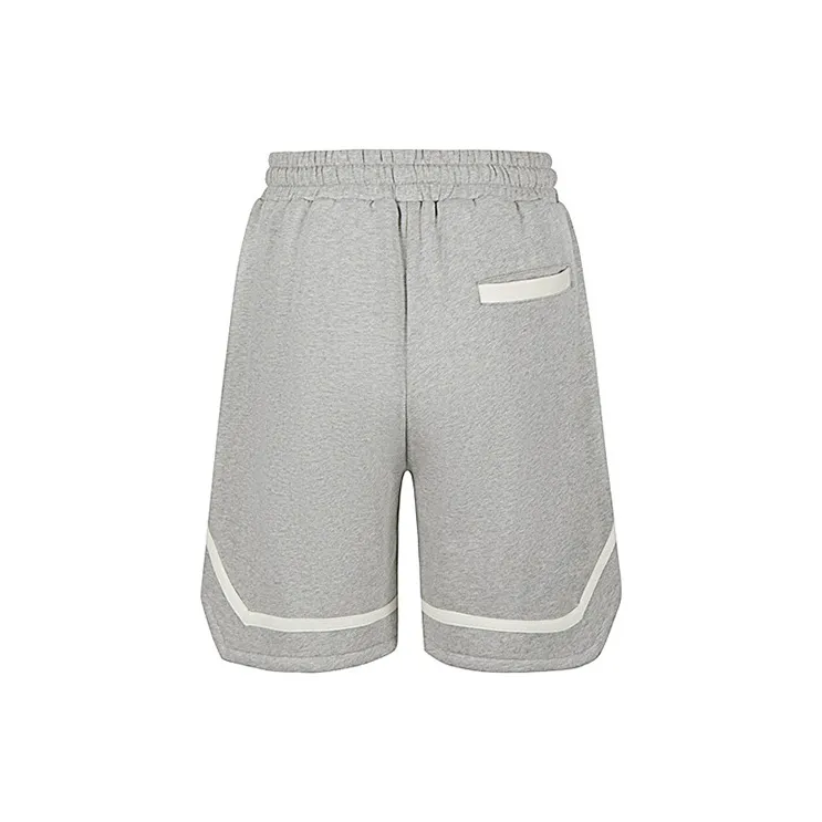 YLDP Sports Shorts Unisex Gray-1