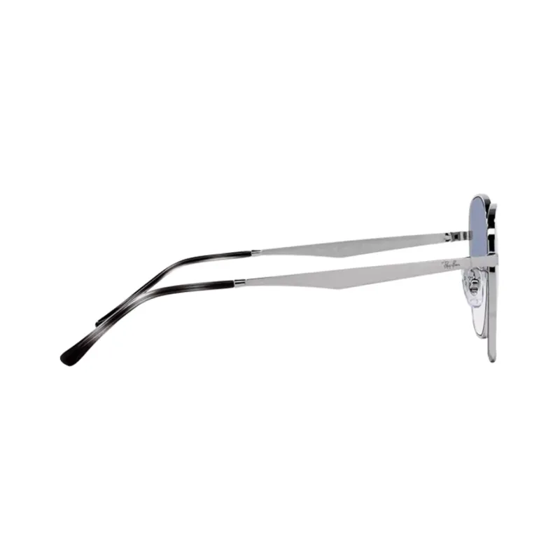 RayBan Alloy Irregular Shape Sunglasses Unisex Silver-2