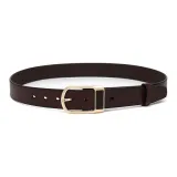 Coffee Gold-Tone Lock