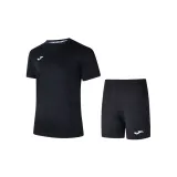 Black (black short sleeves + black shorts)