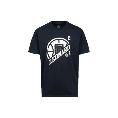 NBA Clippers Team T-Shirts Men Black