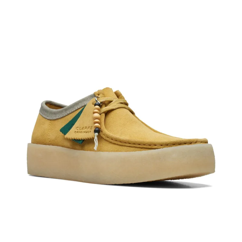 clarks Originals Wooden-beads Suede Boat Shoes-2