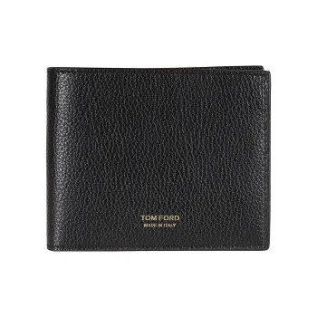 TOM FORD Calfskin Wallet Men's Black