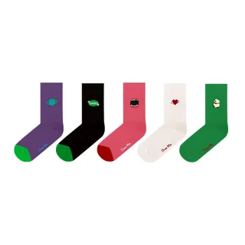 Duanmei Unisex Mid Calf Socks