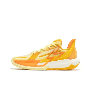 361° Big3 4.0 QUICK Wear Resistant Breathable Lightweight Rebound Low Top Basketball Shoes Men's Smoothie Yellow