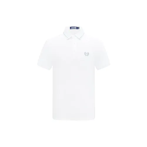 NAVIGARE Polo Shirts Men Bleached White