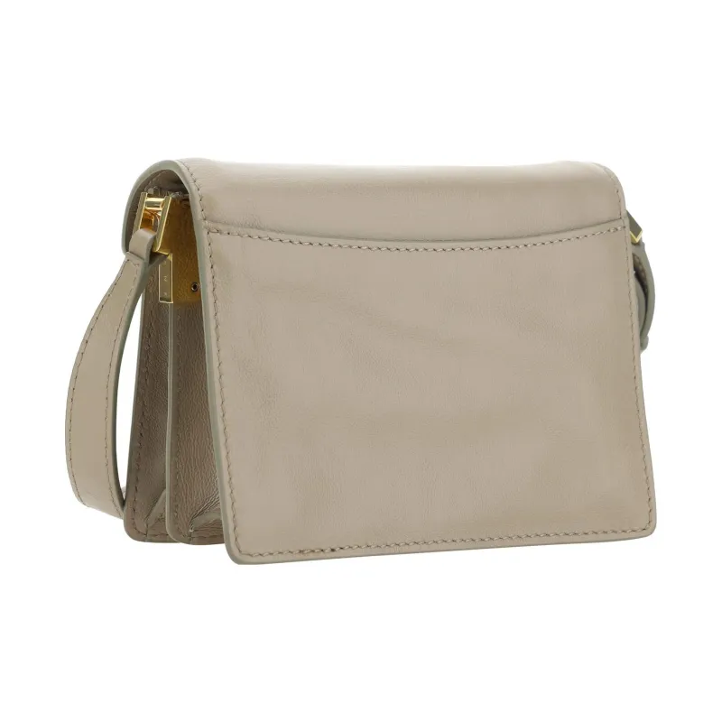 MARNI Trunk Cow Leather Trunk Bag Crossbody Bag Shoulder Bag Women's Beige-2