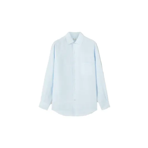 Loro Piana Shirts Men Sky Blue