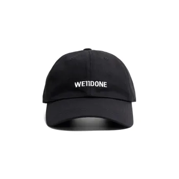 WE11DONE Logo embroidery Baseball Cap