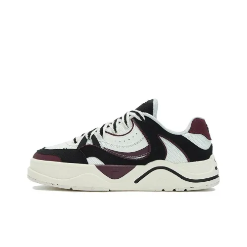 FILA FUSION 50-50 Skateboard Shoes Men Low-Top White/Purple