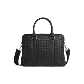 Bottega Veneta Intrecciato Hydrology Briefcase