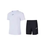 Set (white short sleeves + black shorts)