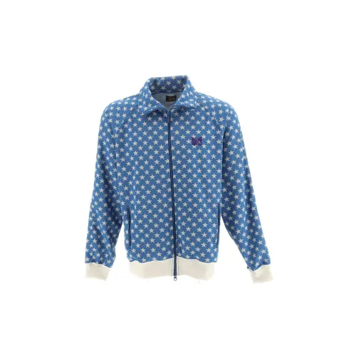 Needles Jackets Men Blue