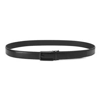 FREE RABBITⅡ Business Belt With Stud Automatic Buckle Leather Belts Men's 3.5cm