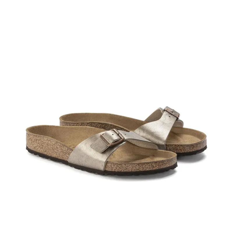 Birkenstock Madrid Metallic effect Leather Sandals-2