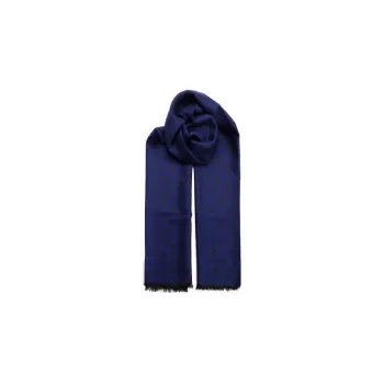 Alexander McQueen Knit Scarves Men Blue