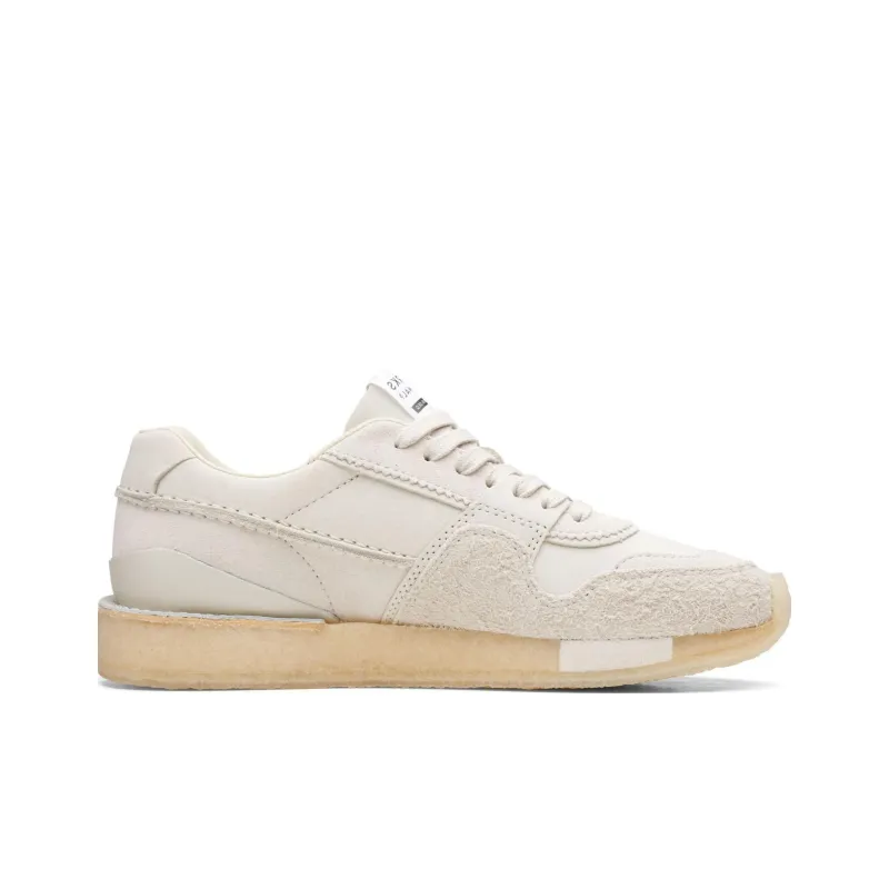Clarks Low Top Sports Casual Shoes Women's White-1