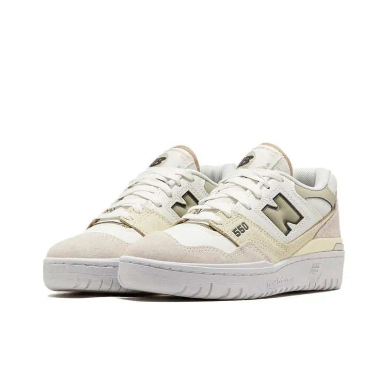New Balance 550 Sea Salt Olive Women's-2