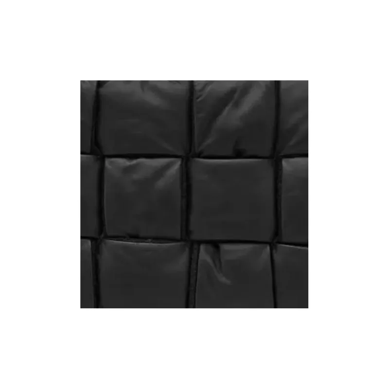 Bottega Veneta Intrecciato Cow Leather With Wool Storage Bag Clutch Men's Black-5
