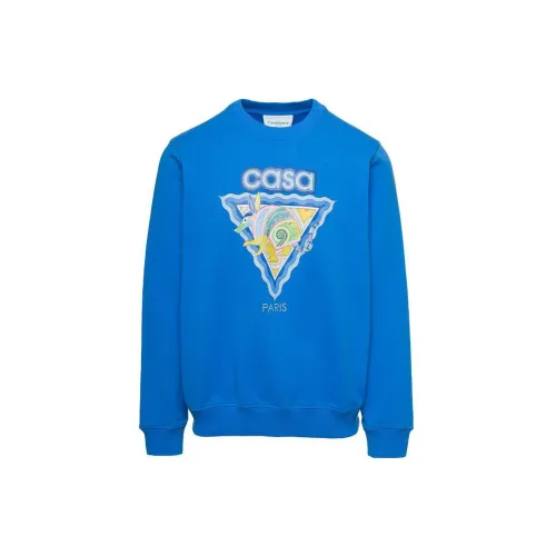 CASABLANCA Sweatshirts Men Blue