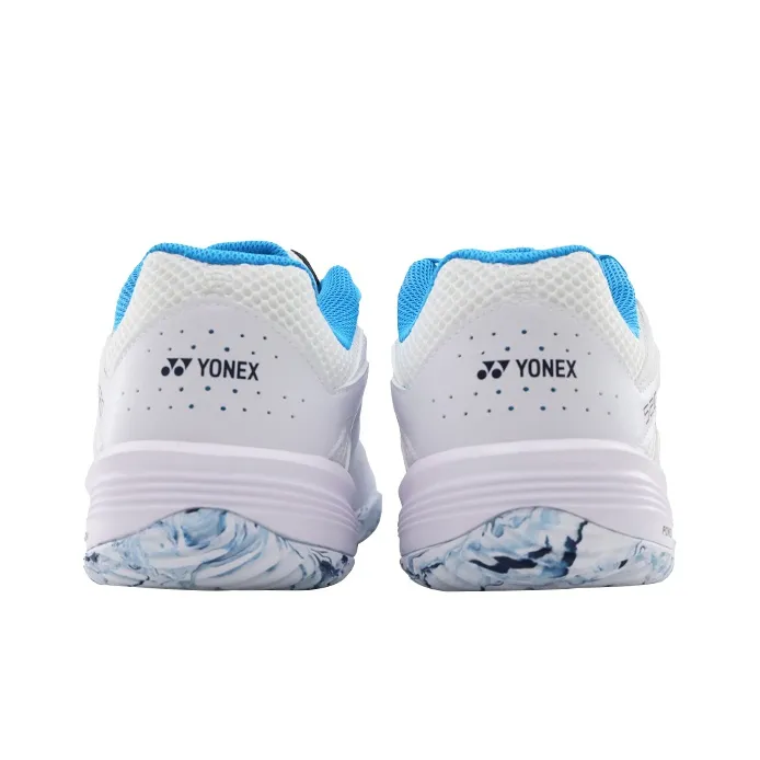 YONEX 520 Series Anti Slip Wear Resistant Low Top Badminton Shoes Unisex White Product Blue-3
