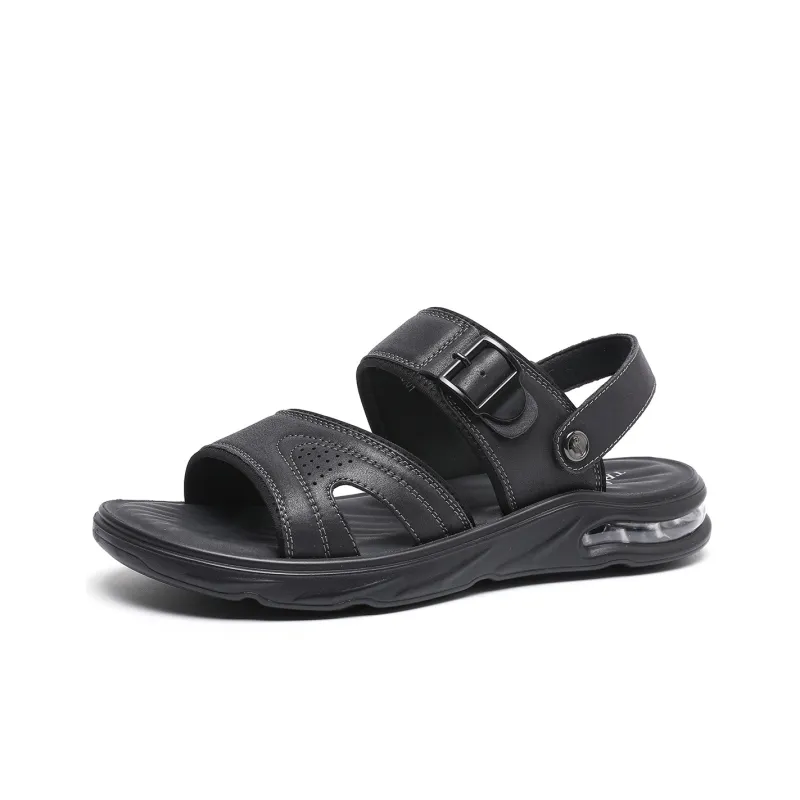 TRUMPPIPE Stylish Sandals Men's Black-1