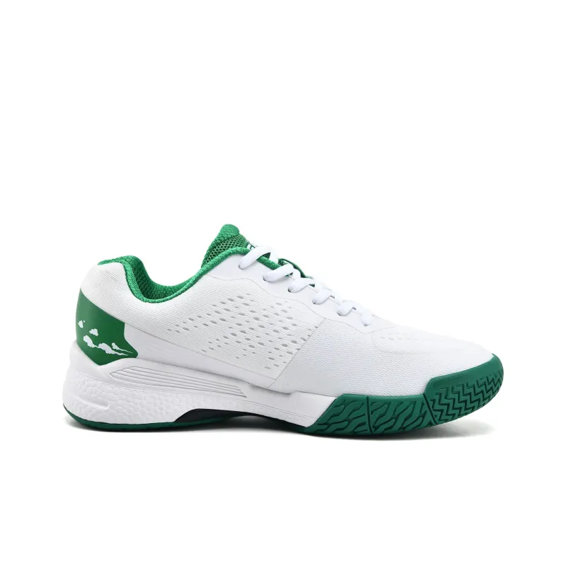 LEFUS Cushioning Wear Resistant Low Top Tennis Shoes Unisex Green-4