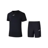 Set (black short sleeves + black shorts)