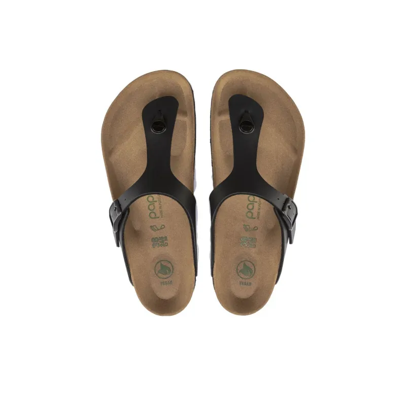Birkenstock Gizeh Platform Black Women's-4