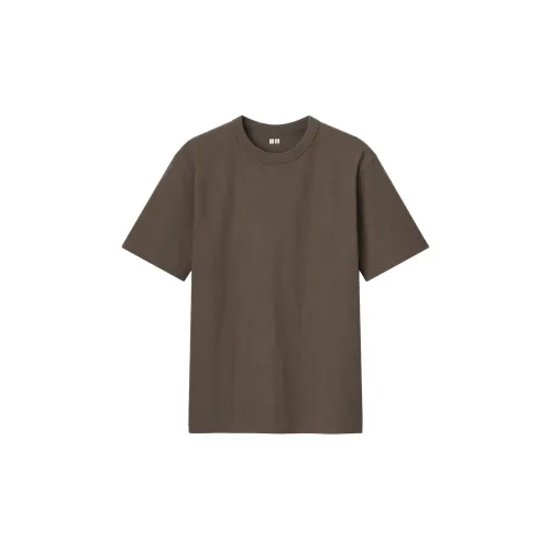 UNIQLO T-Shirts Unisex Chestnut