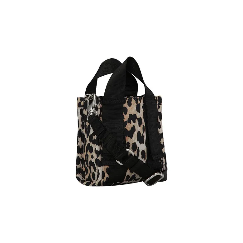 GANNI Polyester Tote Bag Shopping Bag Shoulder Bag Crossbody Bag Handbag Mini Women's Multicolor-2