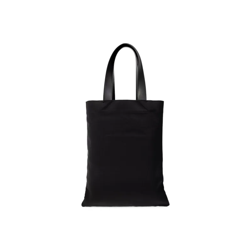 JIL SANDER Logo Printed Large Tote Bag-4