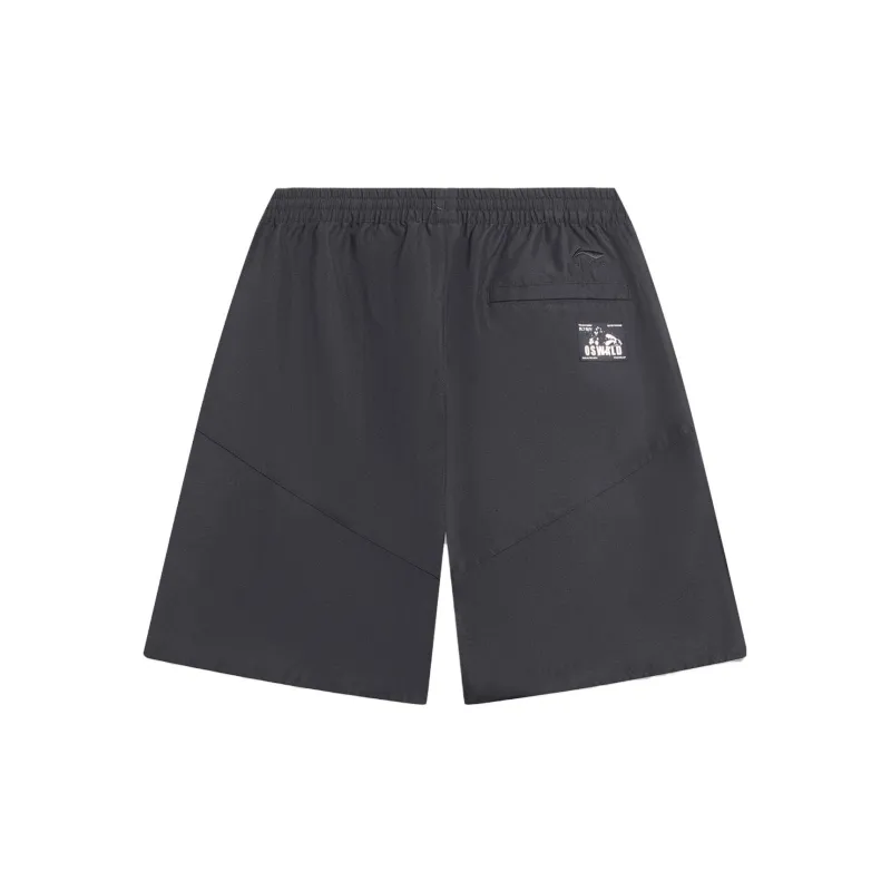 Disney X LINING Sports Shorts Men Black-1