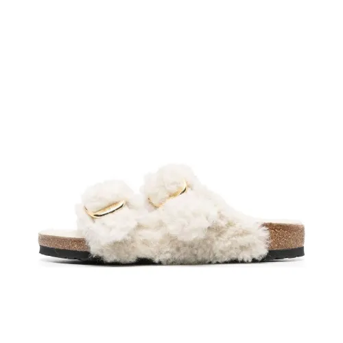 Birkenstock Buckle fastening Shearling Slides Women's